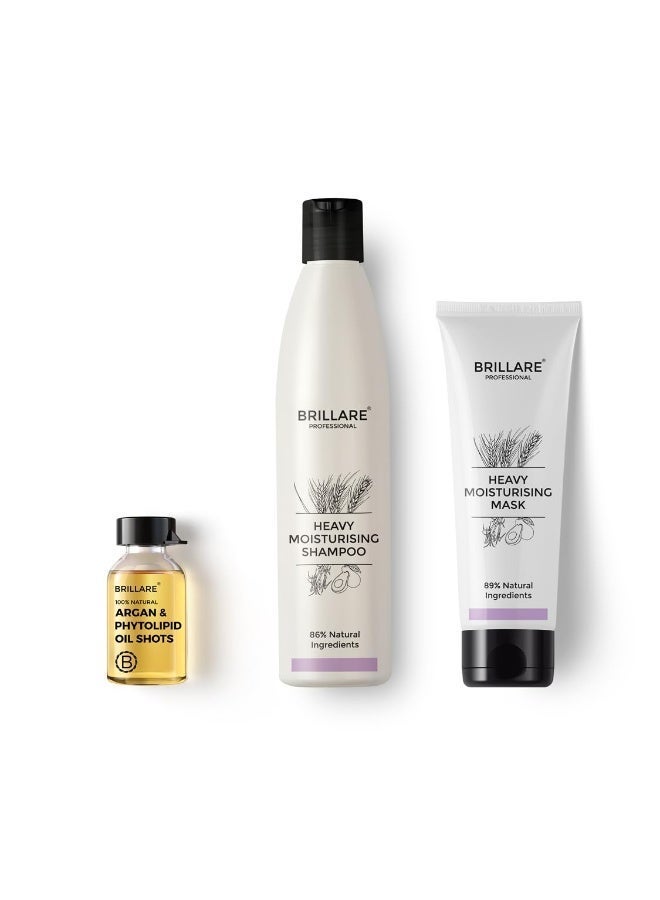 Brillare Anti Hair Fall Treatment Combo, Strengthens roots, Prevents Breakage & Reduces Hair Fall - Image 1